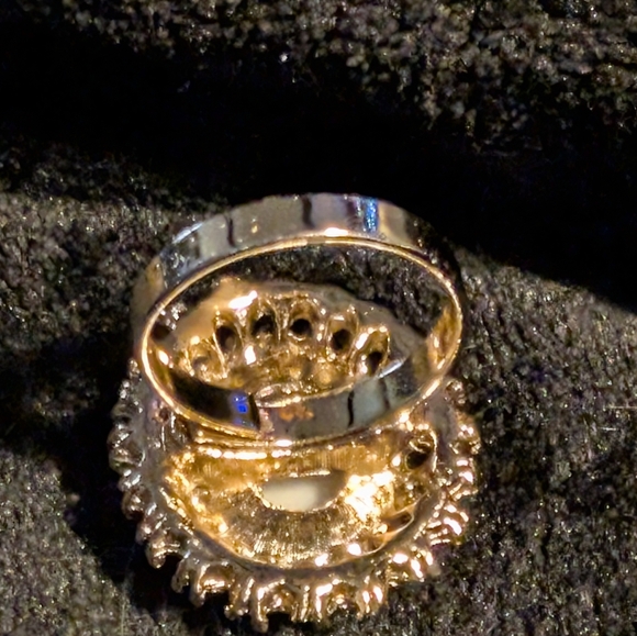 Vintage Hand Painted French Limoge Ring - Picture 5 of 6